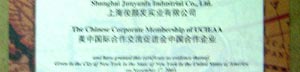 中美国际合作交流促进会证书